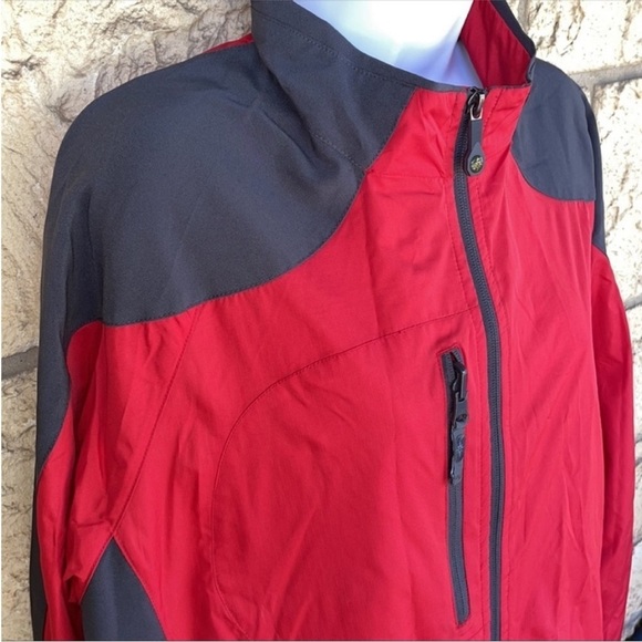 Northend Windbreaker Jacket Red & Gray Running Gym
Size Large - Picture 5 of 15